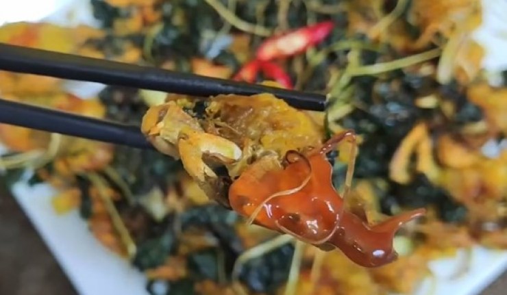 Món ngon cuối tuần: Đổi vị với rạm chiên lá lốt giòn rụm, đậm đà