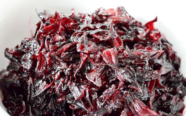 Mứt hoa atiso đỏ