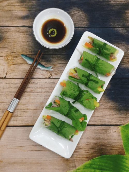 Những món cuốn thanh mát cho bữa liên hoan dịp nghỉ lễ Những món cuốn thanh mát cho bữa liên hoan dịp nghỉ lễ