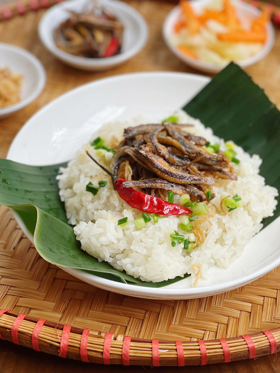 Xôi cá khô Nha Trang