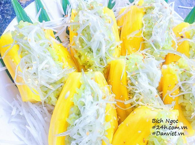 Cách làm xôi mít lá dứa thơm nức mũi, ăn là nghiện Cách làm xôi mít lá dứa thơm nức mũi, ăn là nghiện