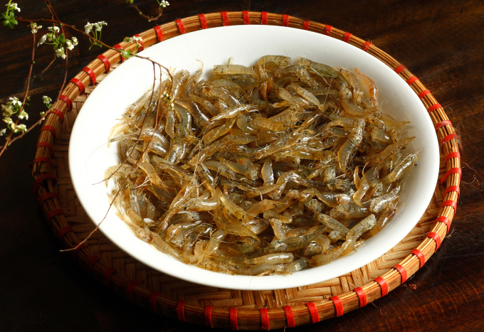 Tôm đồng rang tóp mỡ