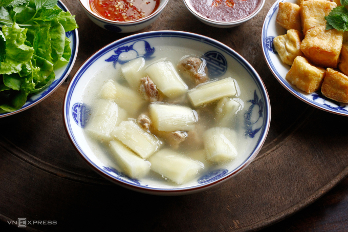 Mâm cơm ngày đầu đông miền Bắc