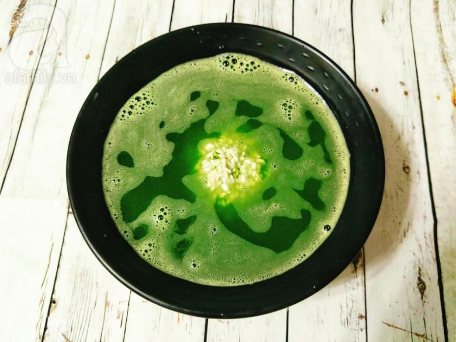 Xôi lá dứa hạt sen thơm bùi