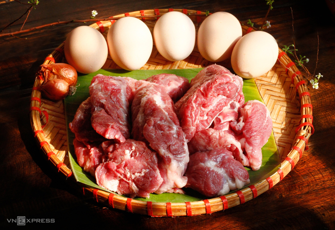 Xôi thịt má đào Xôi thịt má đào