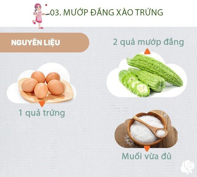 Hôm nay nấu gì: Cơm chiều 4 món vừa đậm đà lại ngon miệng, dễ ăn Hôm nay nấu gì: Cơm chiều 4 món vừa đậm đà lại ngon miệng, dễ ăn