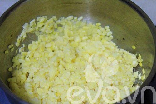 Công thức làm món xôi gấc đậu xanh ngày Tết Công thức làm món xôi gấc đậu xanh ngày Tết