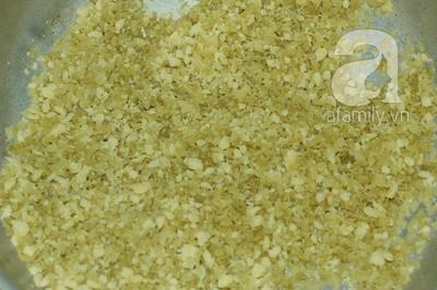 Dẻo bùi thơm nức món xôi cốm hạt sen Dẻo bùi thơm nức món xôi cốm hạt sen