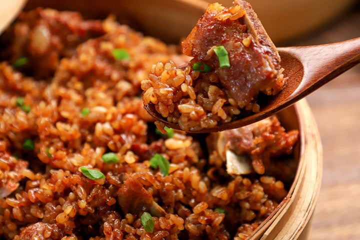 Cách làm xôi sườn vừa lạ vừa ngon Cách làm xôi sườn vừa lạ vừa ngon