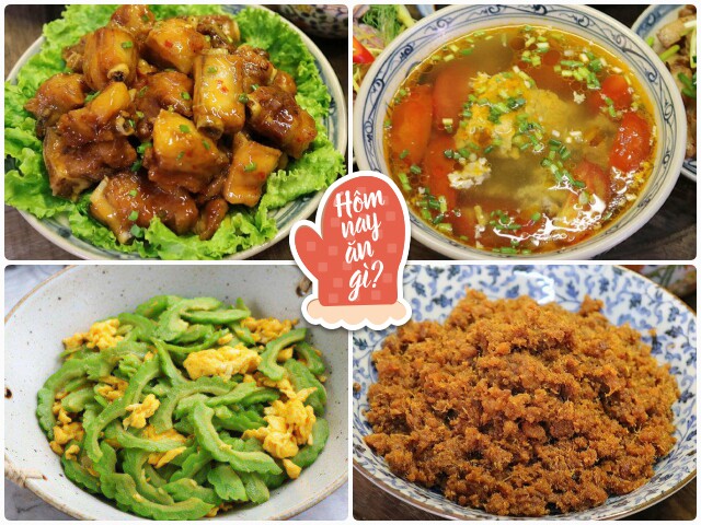 Hôm nay nấu gì: Cơm chiều 4 món vừa đậm đà lại ngon miệng, dễ ăn Hôm nay nấu gì: Cơm chiều 4 món vừa đậm đà lại ngon miệng, dễ ăn