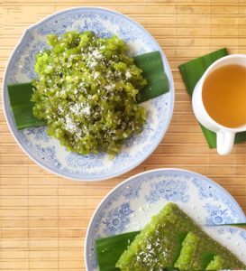 Mê từng vị giác với xôi cốm ngày Thu