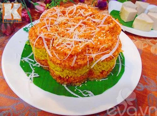 Xôi hai màu thơm ngon, đẹp mắt cho ngày Tết an khang