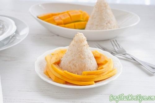 Đổi vị với xôi xoài Thái Lan cực ngon