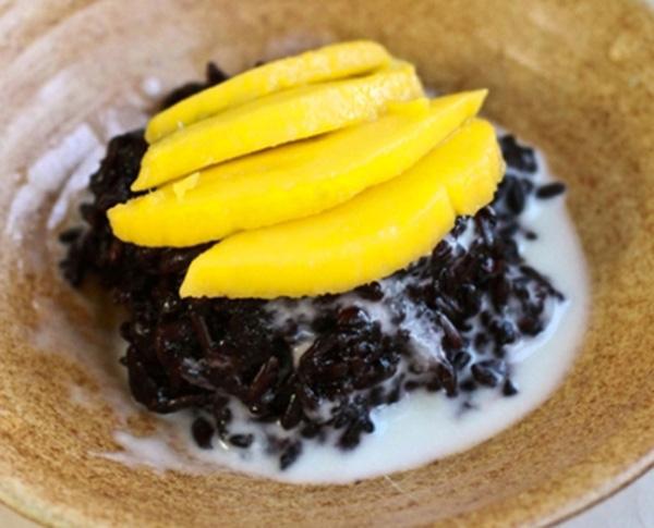 Công thức món xôi xoài nếp cẩm