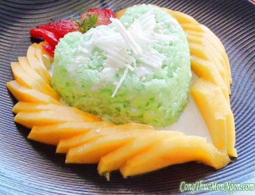 Cách nấu xôi xoài thật ngon